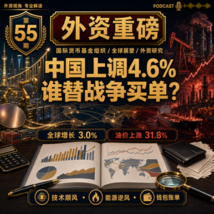 外资重磅第55期｜IMF把中国上调到4.6%：全球只增3%，谁在替战争买单？