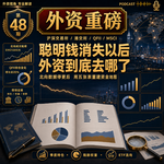 外资重磅第48期｜每天盯的“聪明钱”消失了，外资却在悄悄加仓：五张表看懂谁在买中国资产