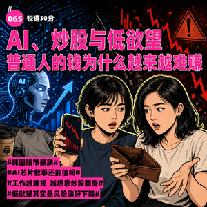 #065 AI、炒股与低欲望:普通人的钱为什么越来越难赚