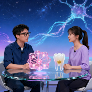 今天3分钟我们来聊聊3D打印神经组织，乳牙藏修复玄机