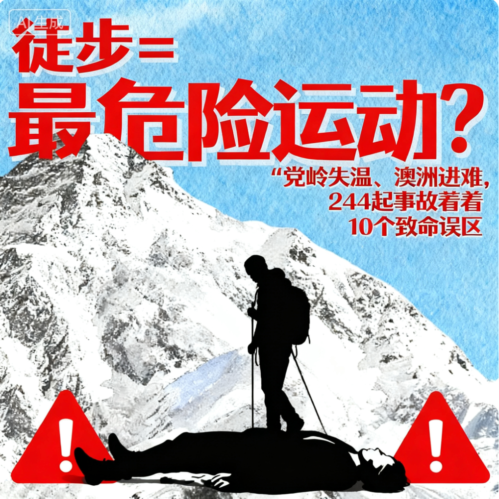 06.徒步竟是 “最危险运动”？党岭失温、澳洲遇难看10大误区 episode artwork