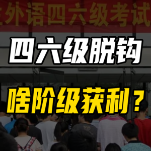 四六级与毕业脱钩对什么阶层有利？有了翻译软件还有必要学英语吗？