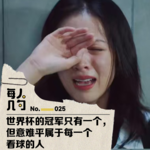 世界杯的冠军只有一个，但意难平属于每一个看球的人