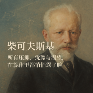 01.柴可夫斯基：所有压抑、犹豫与渴望，都在旋律里都悄悄露了脸