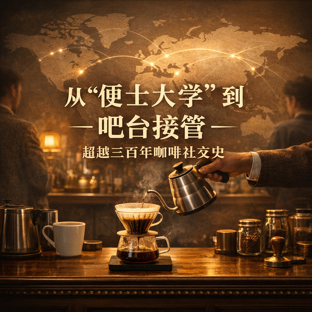 EP04从“便士大学”到“吧台接管”,超越三百年咖啡社交史 episode artwork