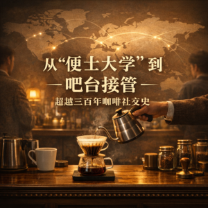 EP04从“便士大学”到“吧台接管”，超越三百年咖啡社交史