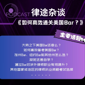 04丨《如何高效通关美国Bar》