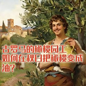 古罗马的橄榄园工，如何用石磨压榨出第一罐金黄的橄榄油？#助眠 #助眠故事 #睡前故事