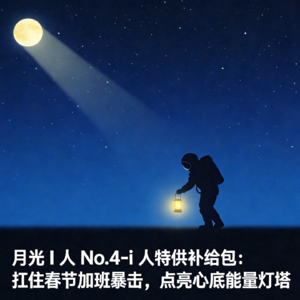 月光I人 | No.4 - i人特供补给包：扛住春节加班暴击，点亮心底能量灯塔