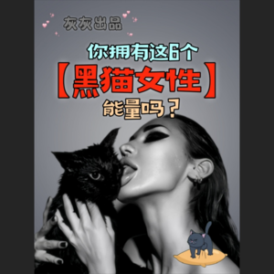 你拥有这6个”黑猫女性”能量吗？