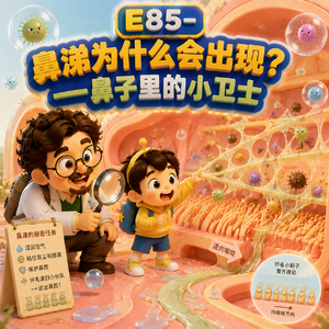 E85-鼻涕为什么会出现?——鼻子里的小卫士|人体
