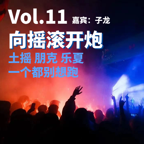 Vol.11 向摇滚开炮：土摇朋克乐夏，一个都别想跑（嘉宾：子龙） episode artwork