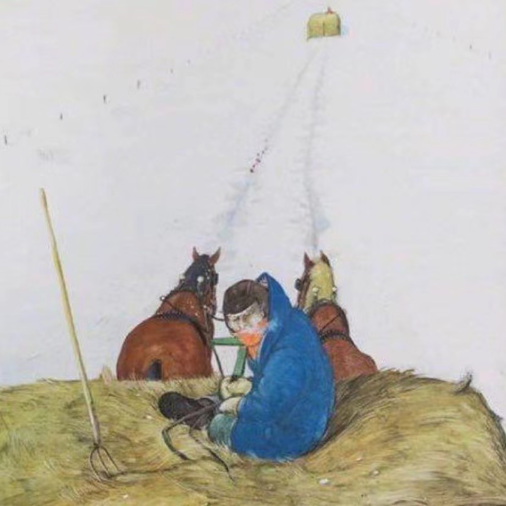 热牛奶的收音机