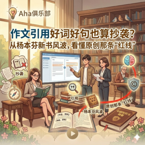 Vol3.2【热点】作文引用好词好句也算抄袭？从杨本芬新书风波,看懂原创那条“红线”