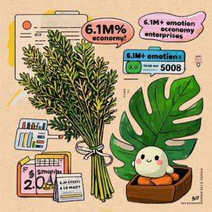 E116. 艾草爆火，情绪消费值不值？