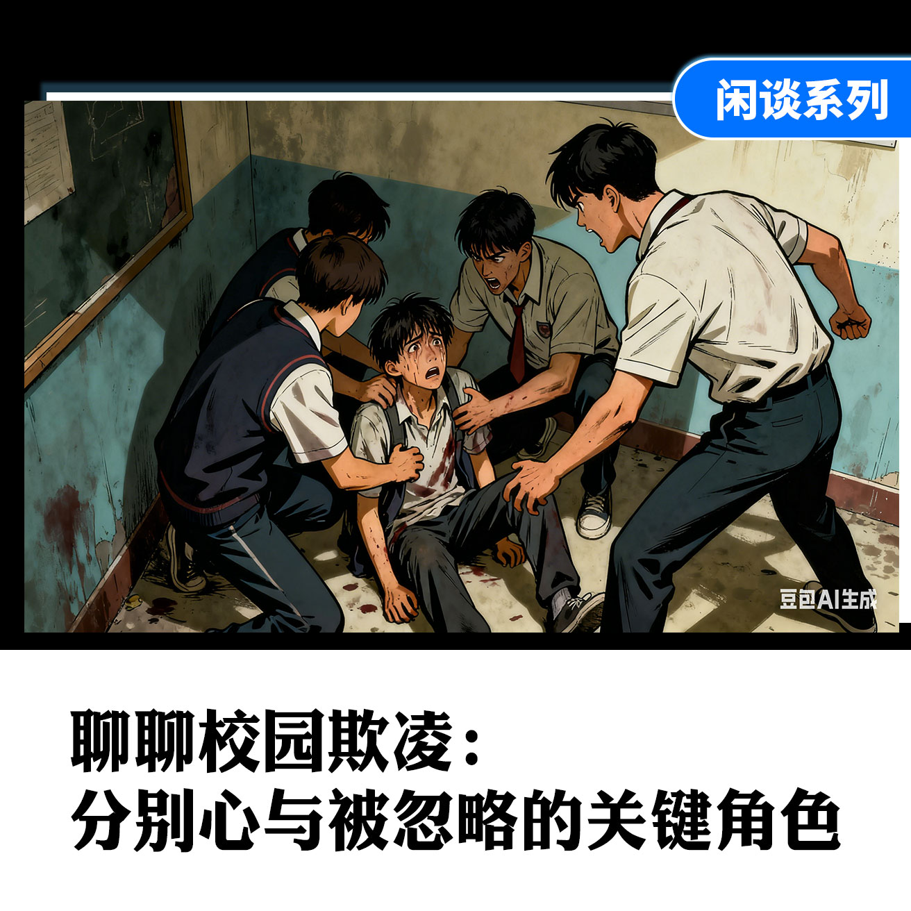 聊聊校园欺凌： 分别心与被忽略的关键角色 episode artwork