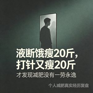 EP.22 液断饿瘦 20 斤,打针又瘦 20 斤,才发现减肥根本没有一劳永逸
