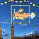 地板上的小艾同学