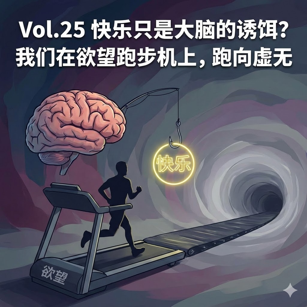 升级回归！Vol.15 《快乐只是大脑的诱饵？我们在欲望跑步机上，跑向虚无》 episode artwork