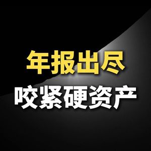 年报出尽，咬紧硬资产