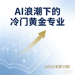 第39集：AI浪潮下的3个冷门黄金专业