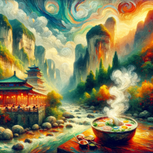 和露营季主理人聊天水麻辣烫
