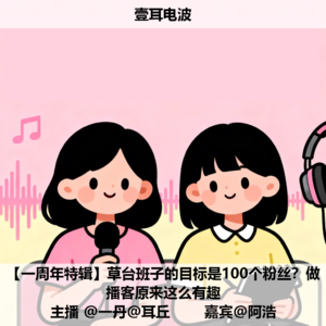 【一周年特辑】草台班子的目标是100个粉丝？做播客原来这么有趣