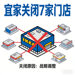 宜家宣布关闭大陆7家门店