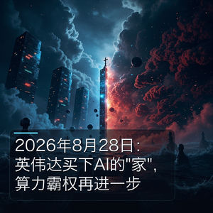 2026年8月:英伟达买下AI的“家”,算力霸权再进一步
