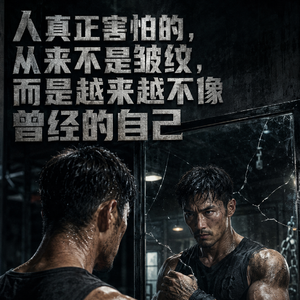 在这个连情绪都能被滤镜修饰的时代，唯有心率和负重不会骗你