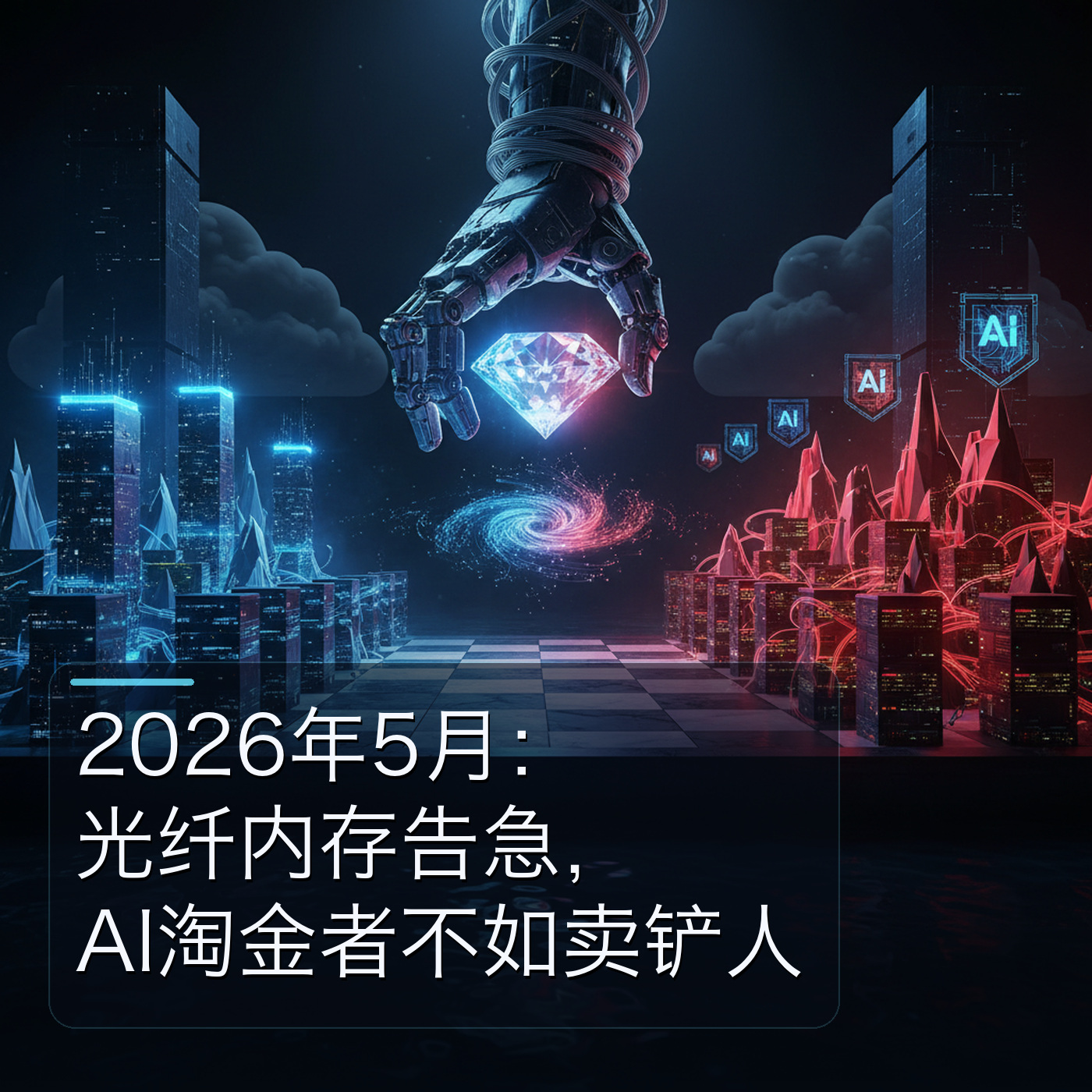 2026年5月：光纤内存告急，AI淘金者不如卖铲人