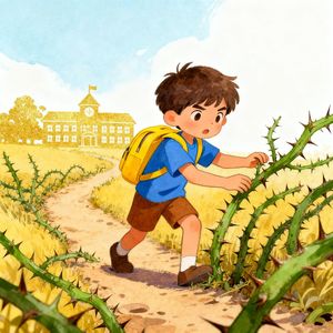 E136 成语故事小屋：荆棘载途