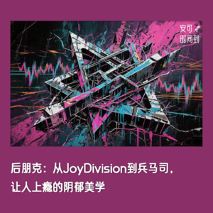 #21🖤后朋克：从JoyDivision到兵马司，让人上瘾的阴郁美学