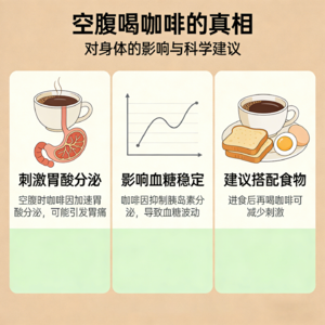 空腹喝咖啡真相