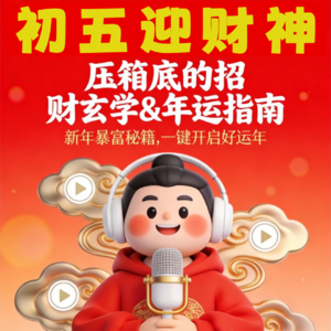 008.初五迎财神🧧我压箱底的招财玄学&年运指南，全在这了！