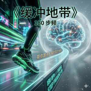 180 步频，带你跑进大脑的真空地带 ⚡️ (5KM / 跑步音乐 / 180BPM / 专注律动)