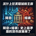vol 28：沃什上任美联储新主席，降息+缩表：史上最矛盾的货币政策来了