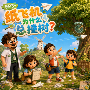 E3-纸飞机为什么总撞树?