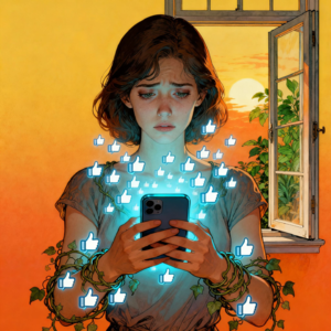 97.社交媒体焦虑：如何在虚拟世界中保持真实自我