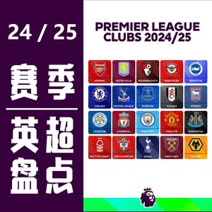 24/25赛季英超20队赛季盘点