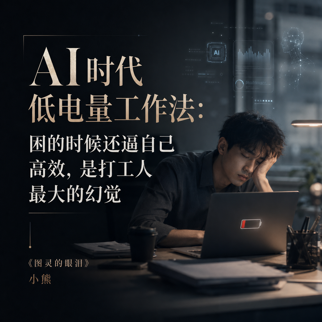 AI 时代低电量工作法：困的时候还逼自己高效，是打工人最大的幻觉 episode artwork