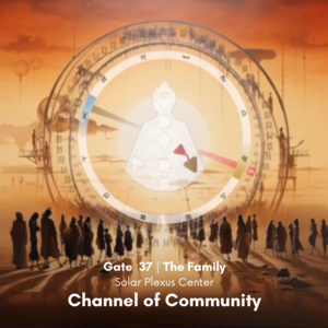 易经课 - 37号闸门，如果家庭能夠支持个体的本质