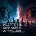 2026年7月：微软砸钱做服务，Meta被迫当房东
