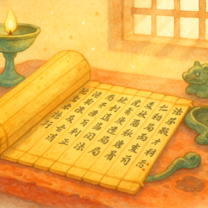 034面团芝士铺——神奇的竹简