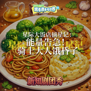 【小学科学】星际大饭店摘星记 1 ：能量告急！骑士大人饿昏了