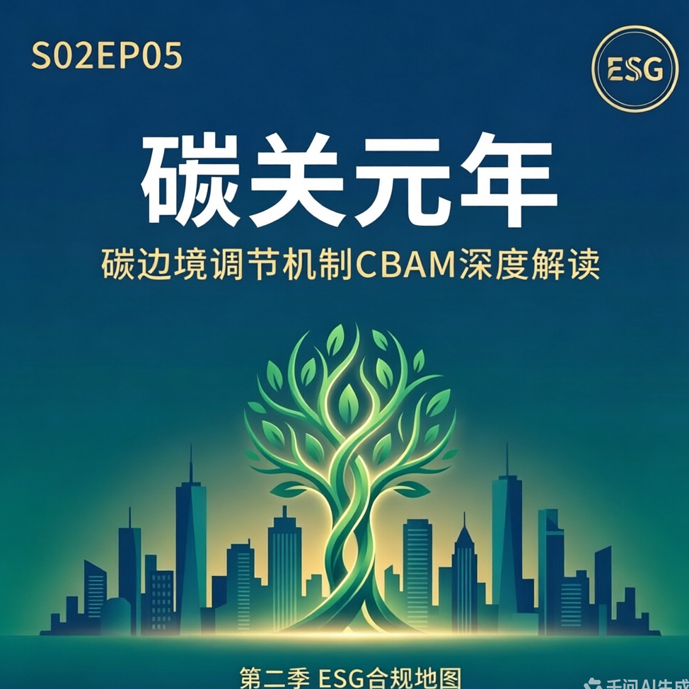 S02EP05 -碳关元年：CBAM碳边境调节机制深度解读 episode artwork