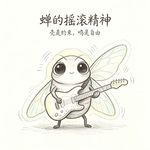 蝉的摇滚朋克精神—自由与约束