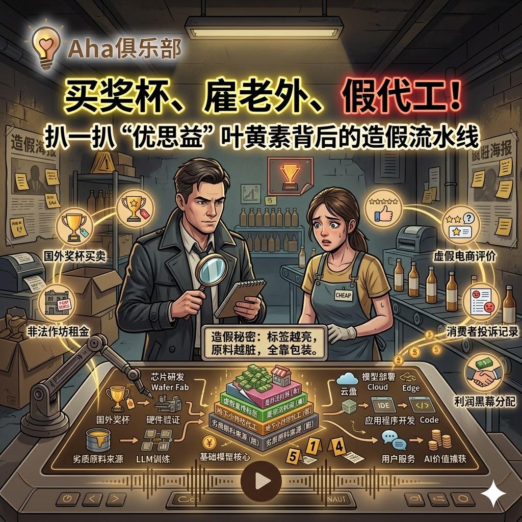 Vol6.2【热点】买奖杯、雇老外、假代工！扒一扒“优思益”叶黄素背后的造假流水线 episode artwork