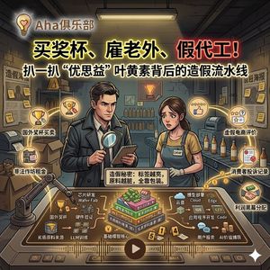 Vol6.2【热点】买奖杯、雇老外、假代工！扒一扒“优思益”叶黄素背后的造假流水线