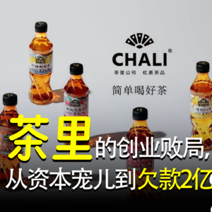 从资本宠儿到欠款2亿，茶里的创业败局
